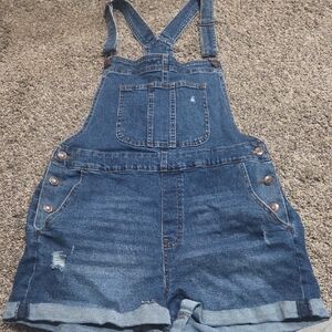 Denim Shortalls